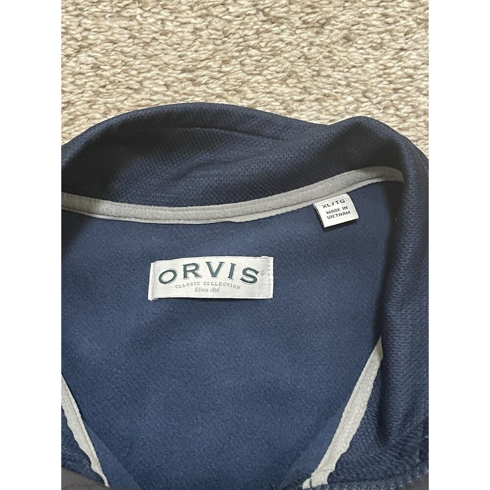Orvis Bonded Mesh Mixed Media Performance Jacket, Blue/Gray, Size XL - Picture 3 of 4
